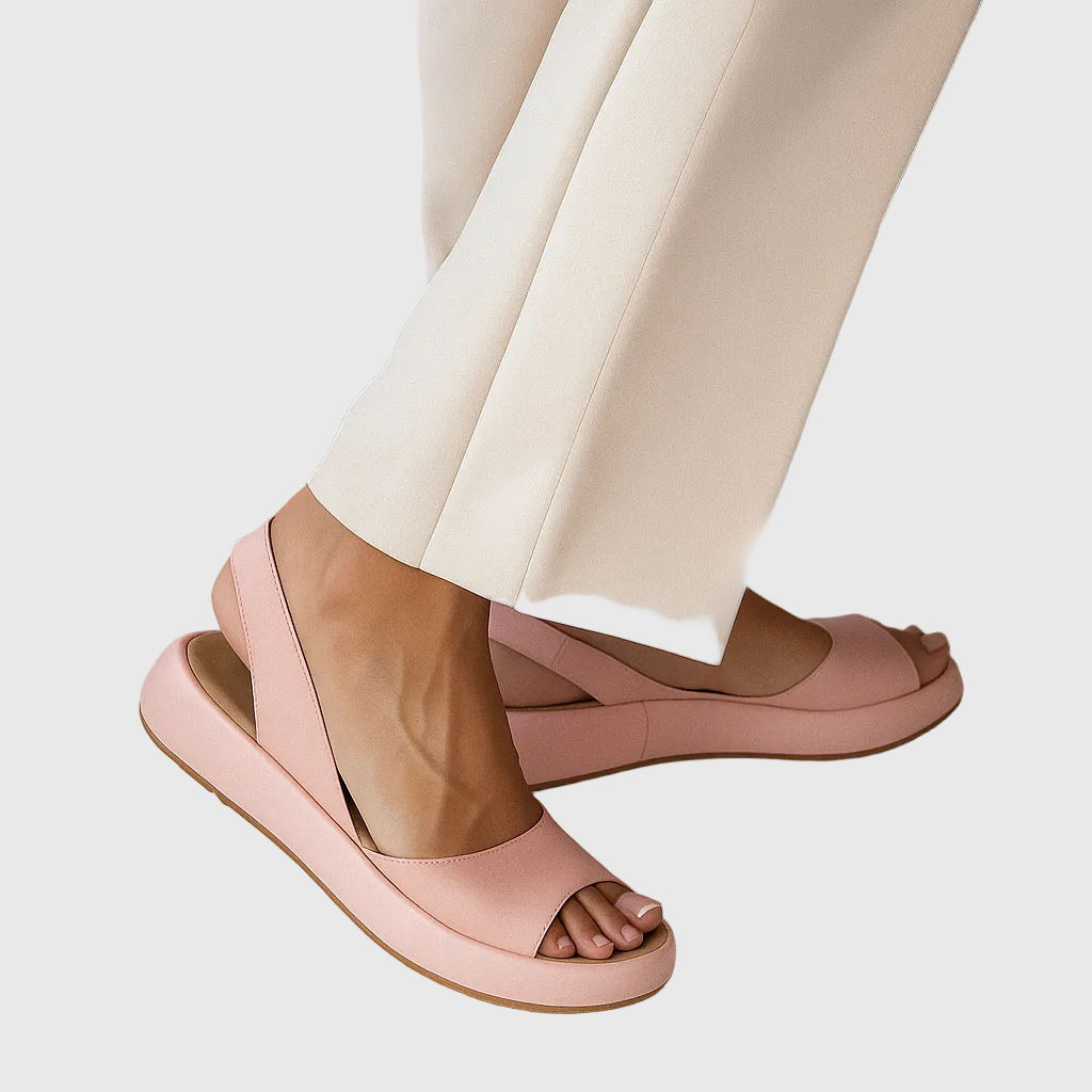 Ivory │ Open-Toe & Non-Slip Sandals